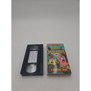 Nickelodeon Spongebob Squarepants Sponge Buddies VHS Video Tape 5 Bob Tales Nick